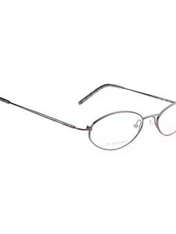 Burberry Burberry '90s Purple Check Oval Frame Glasses Size ONE SIZE - 2 Thumbnail