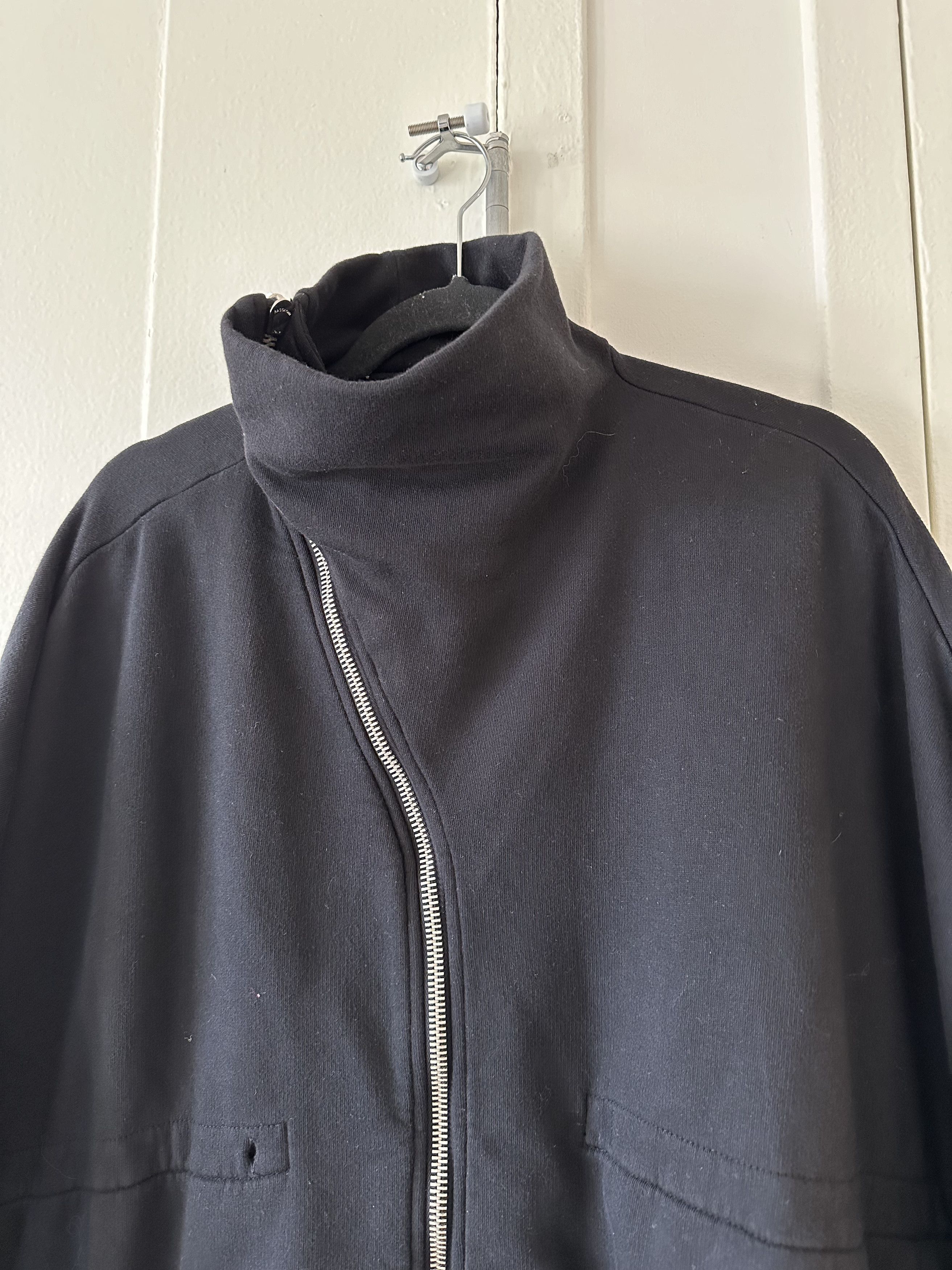 Rick Owens Rick Owens Drkshdw Asymmetrical Zip Sweater Size US XXL / EU 58 / 5 - 2 Thumbnail