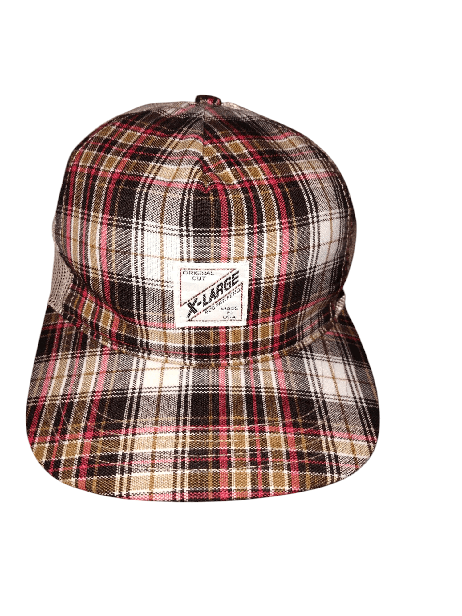 Xlarge X-LARGE Checker board Half Trucker Size ONE SIZE - 1 Thumbnail
