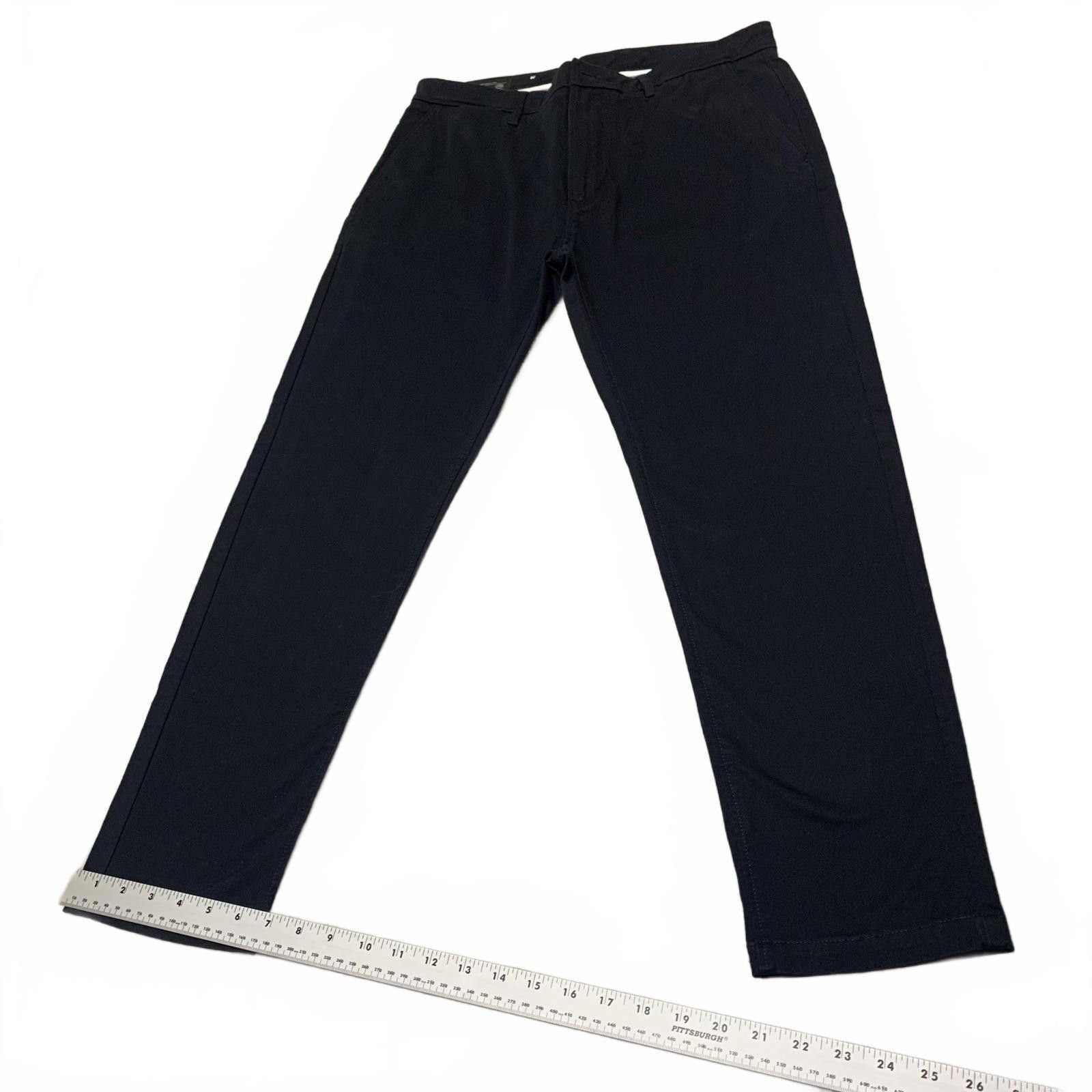 Zara Zara Man Men's Size 32 Navy Blue Casual Chino Pants Size US 32 / EU 48 - 5 Thumbnail