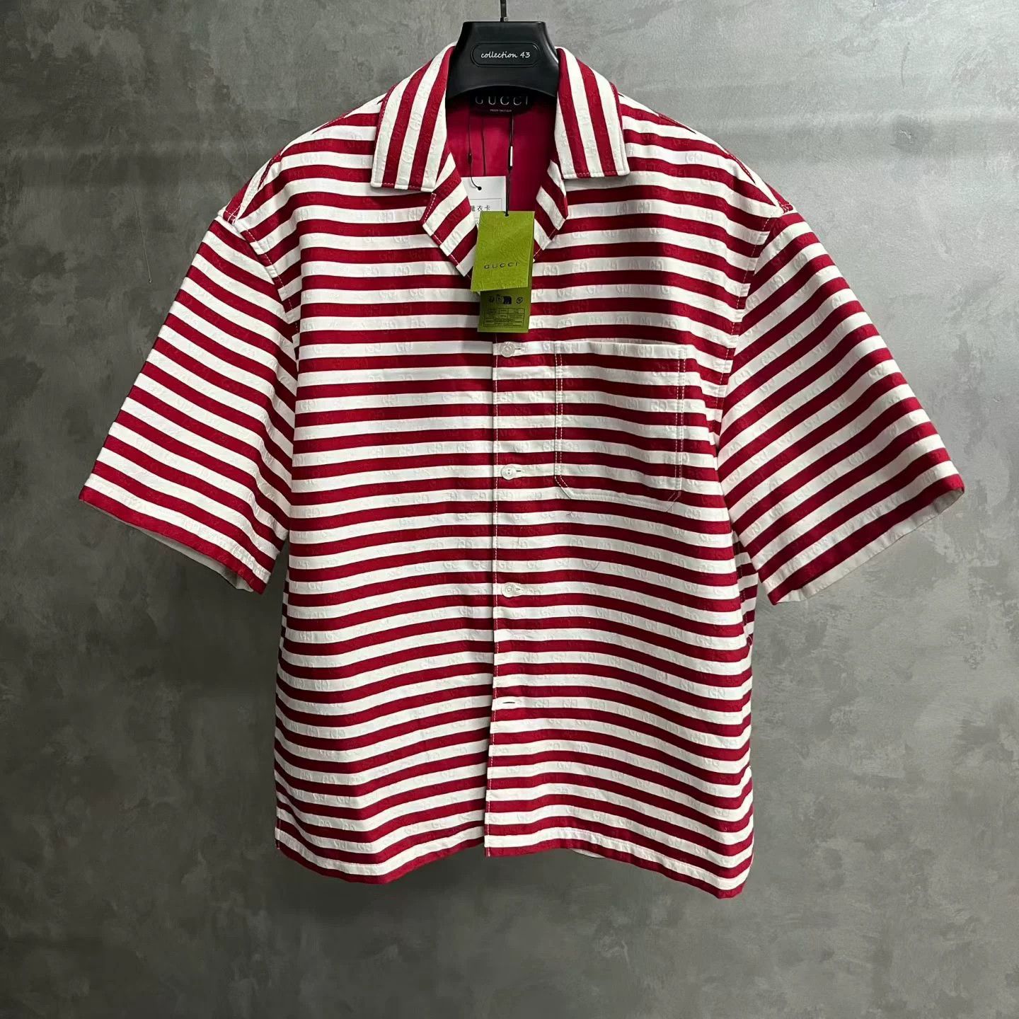 Gucci Gucci Cotton Striped Red T-Shirt 48 Women Size XL / US 12-14 / IT 48-50 - 1 Thumbnail