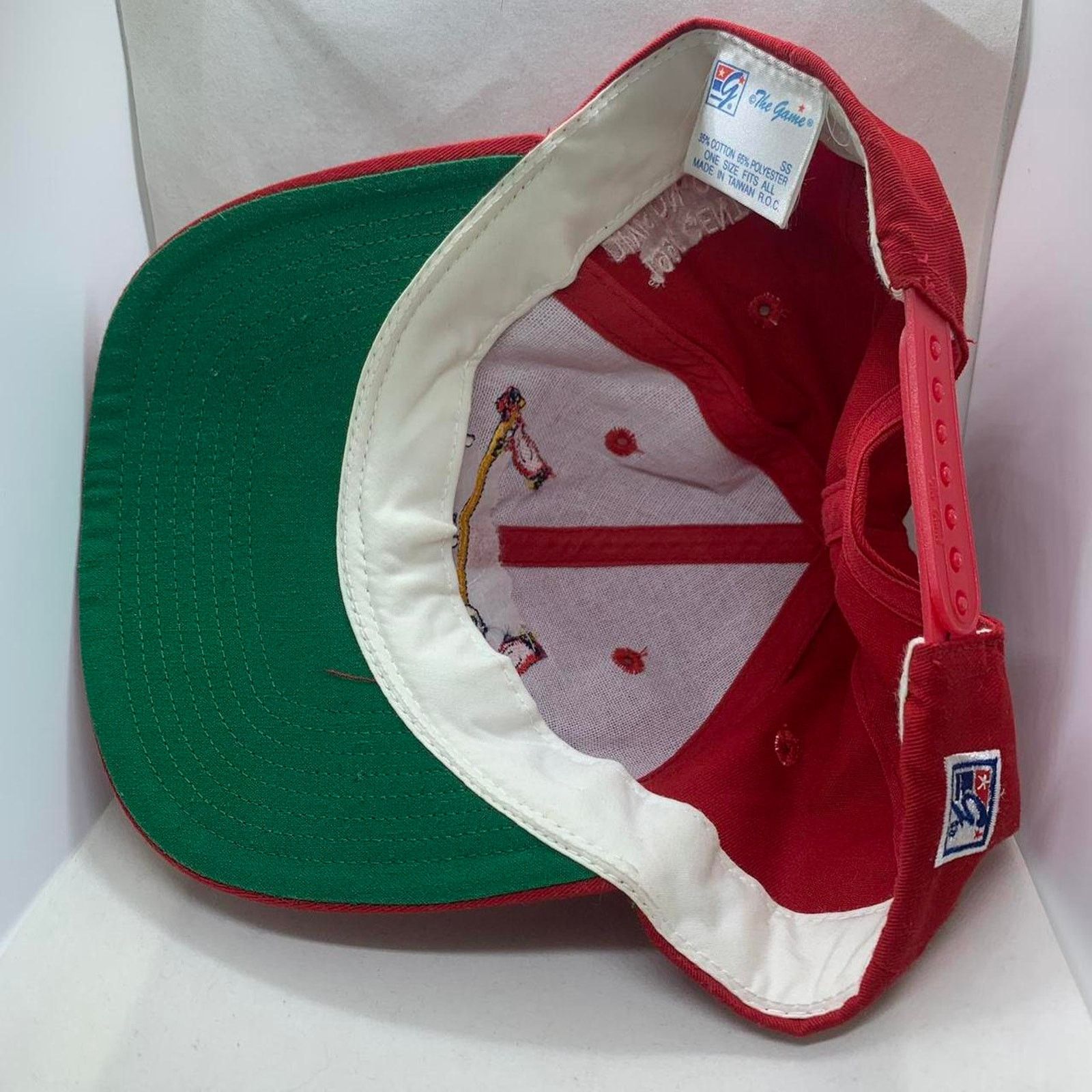 The Game vintage 1996 MLB ST LOUIS CARDINAL BASEBALL snapback hat cap Size ONE SIZE - 4 Thumbnail