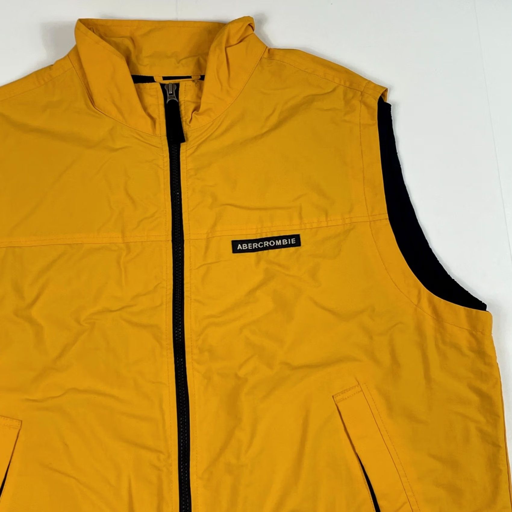 Abercrombie & Fitch Abercrombie & Fitch Vintage Yellow Vest Mens Extra Large (Lined) - Travel & Workwear Size US XL / EU 56 / 4 - 3 Thumbnail