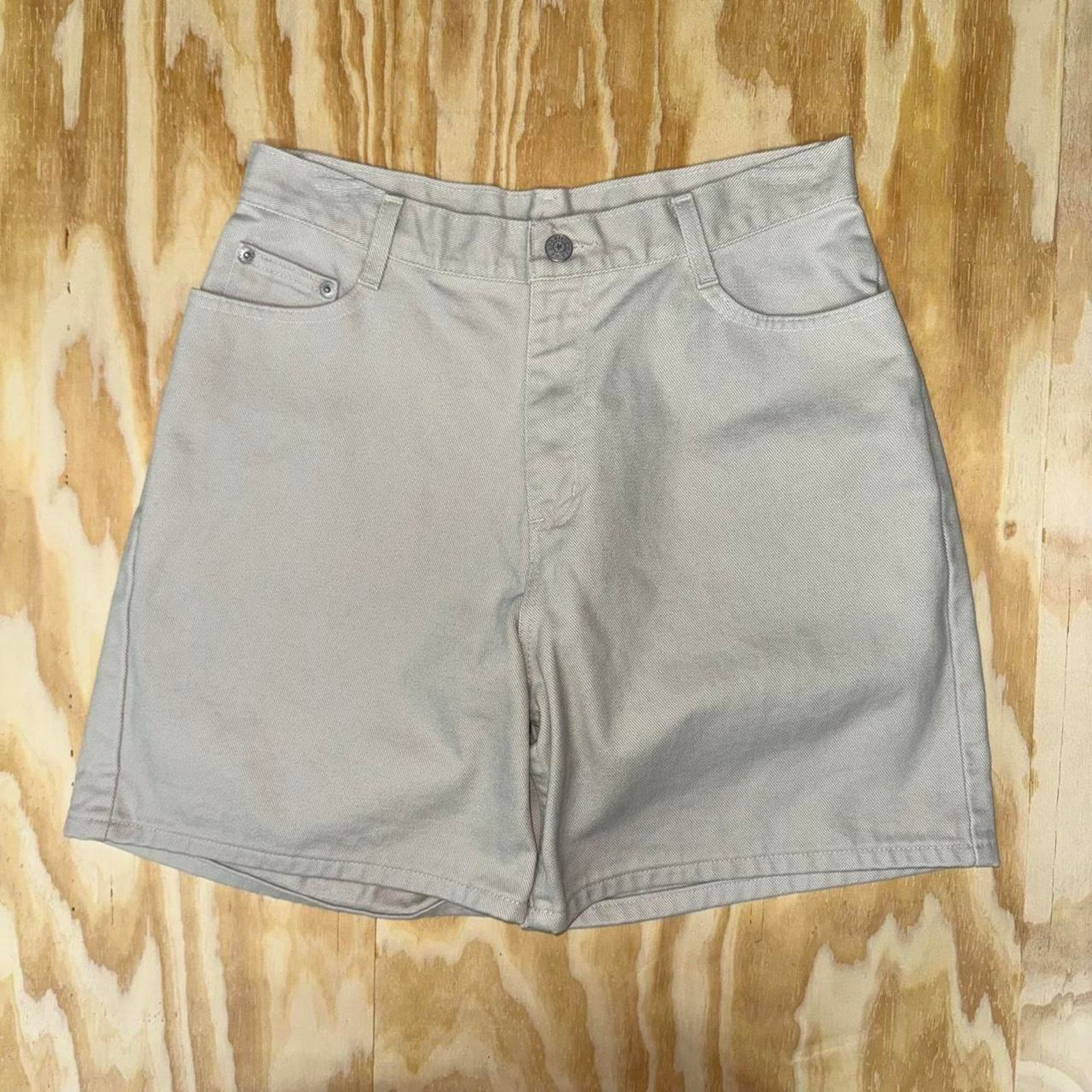 Vintage 30 - Vintage y2k khaki essential 2000s summer shorts Size US 30 / EU 46 - 2 Thumbnail