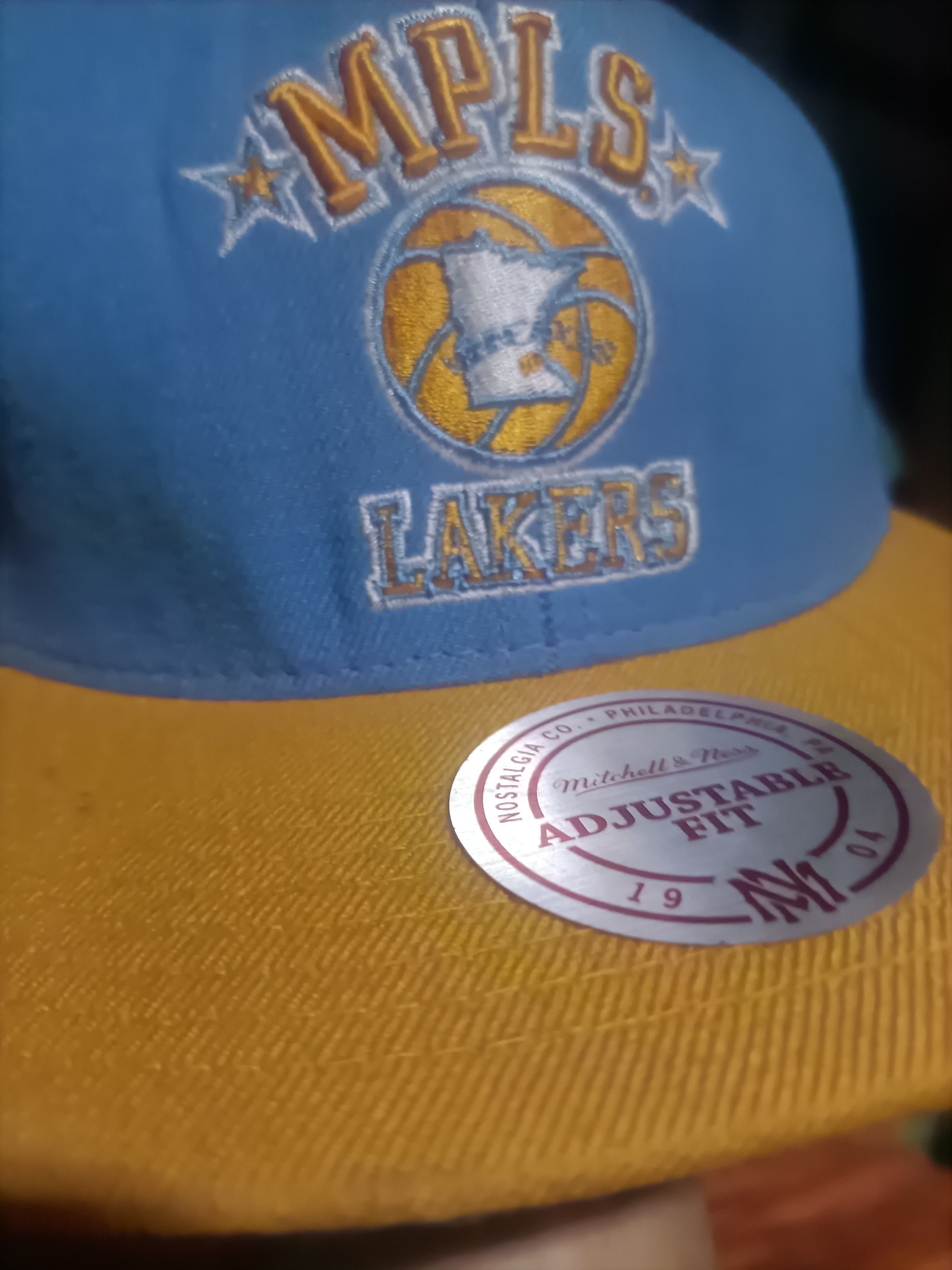 Mitchell & Ness Minneapolis Lakers Mitchell & Ness MPLS Snapback Size ONE SIZE - 4 Thumbnail