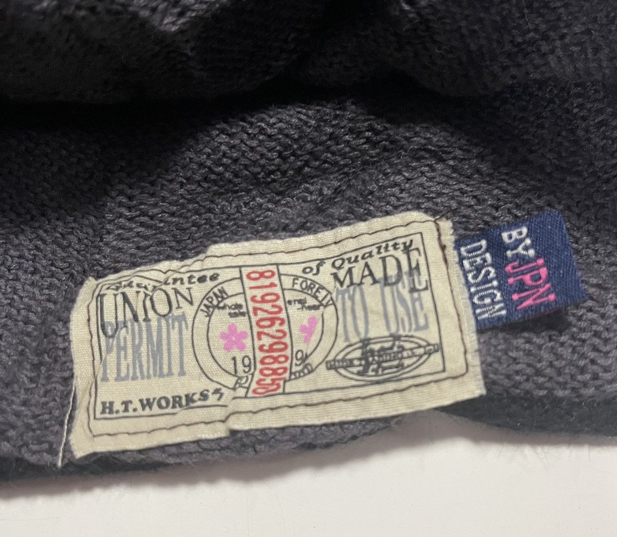 Japanese Brand VINTAGE H.T WORKS BEANIE WOOL JAPAN Size ONE SIZE - 5 Thumbnail