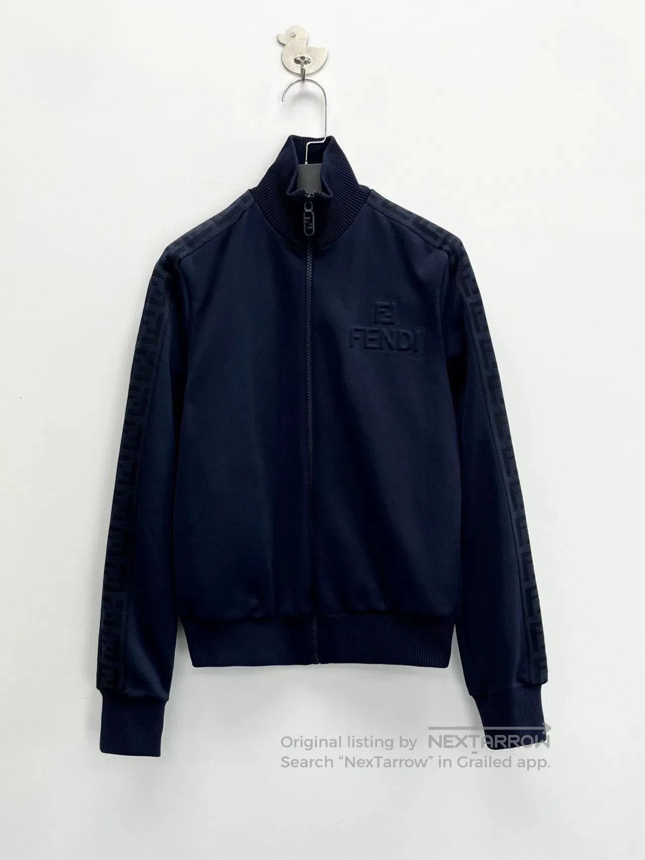 Fendi Fendi Short Zip Logo Jacket. Size S / US 4 / IT 40 - 1 Thumbnail