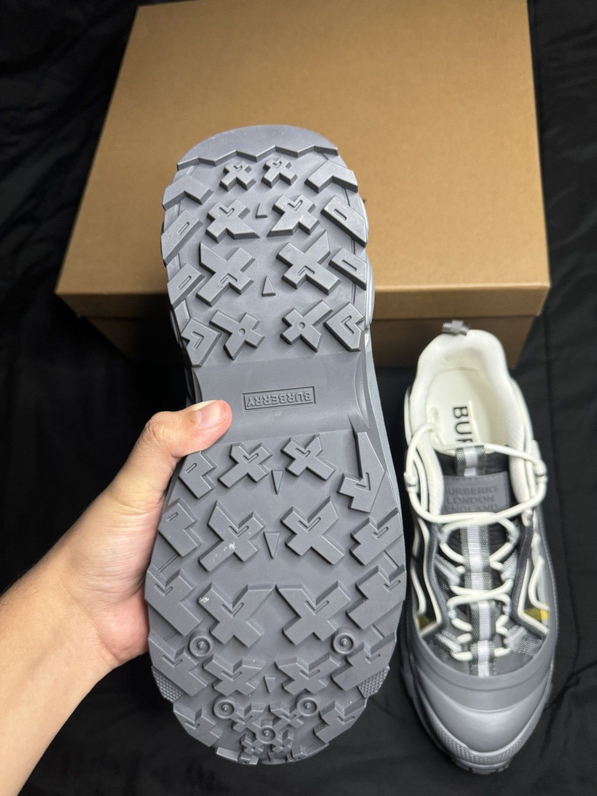 Burberry Arthur Chunky Low-Top Sneakers size 41/ 8 us Size US 8 / EU 41 - 6 Thumbnail