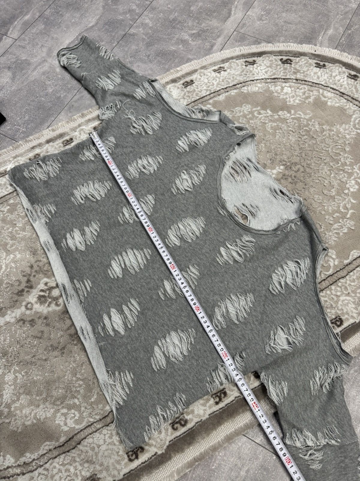 Vintage Vintage Watanabe Y2K AFFLICTION STYLE Sweatshirt AVANT-GARDE Size L / US 10 / IT 46 - 5 Thumbnail