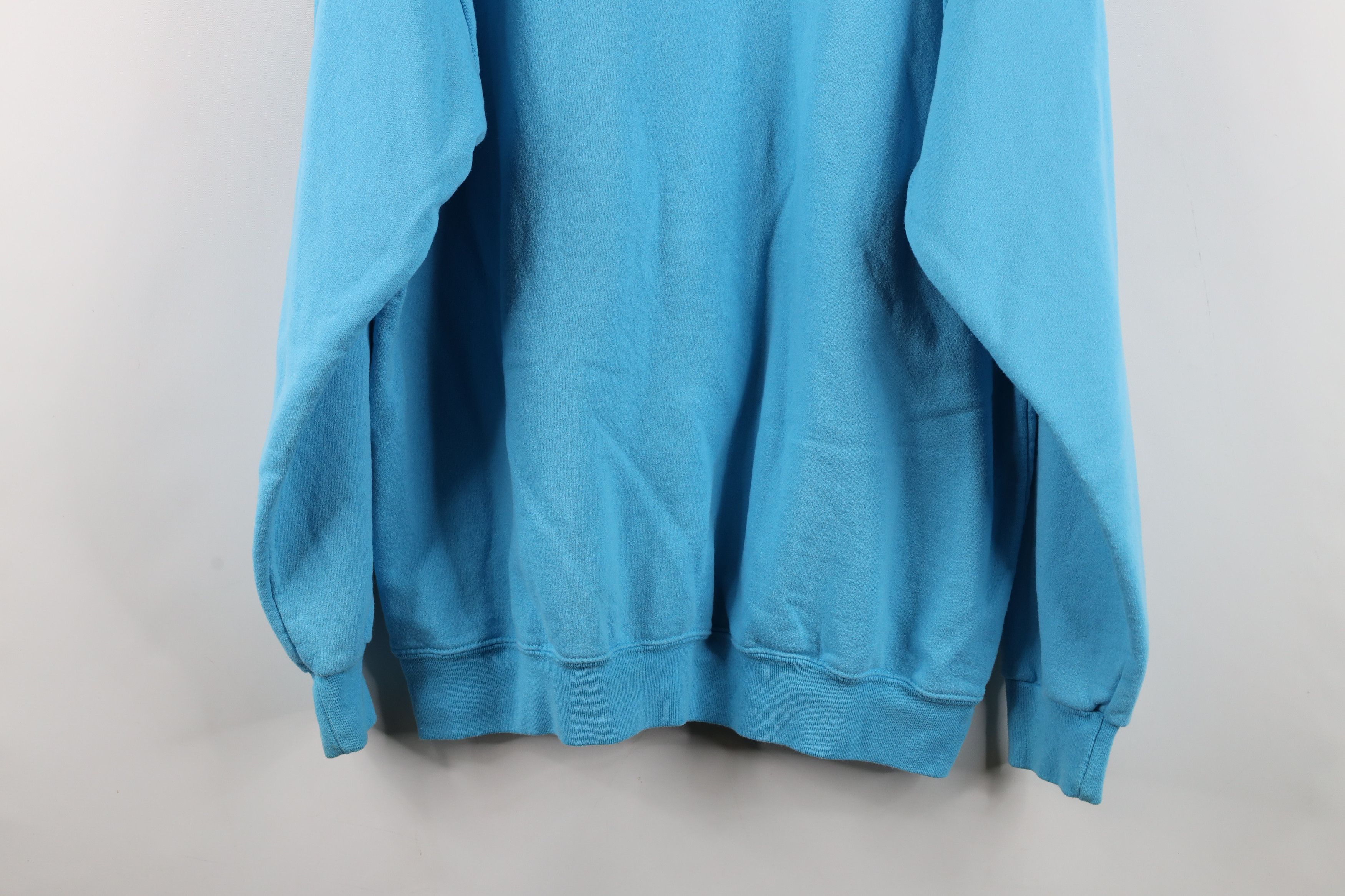 Vintage Vintage 90s Streetwear Tulip Flower Collared Sweatshirt USA Size XL / US 12-14 / IT 48-50 - 15 Thumbnail