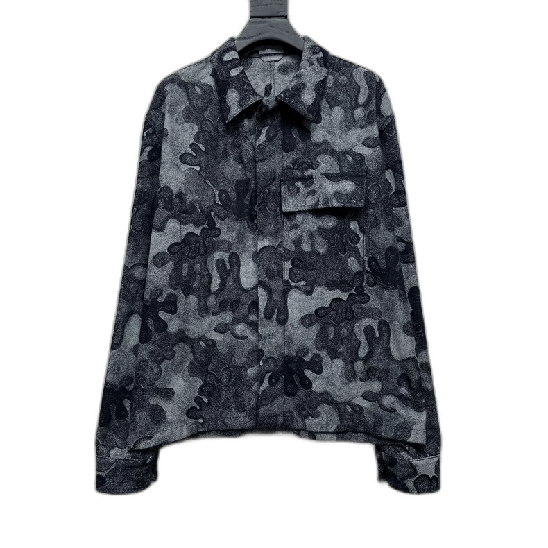 Dior Dior Peter Doig Camo Embroidered Jacket Size US L / EU 52-54 / 3 - 1 Thumbnail