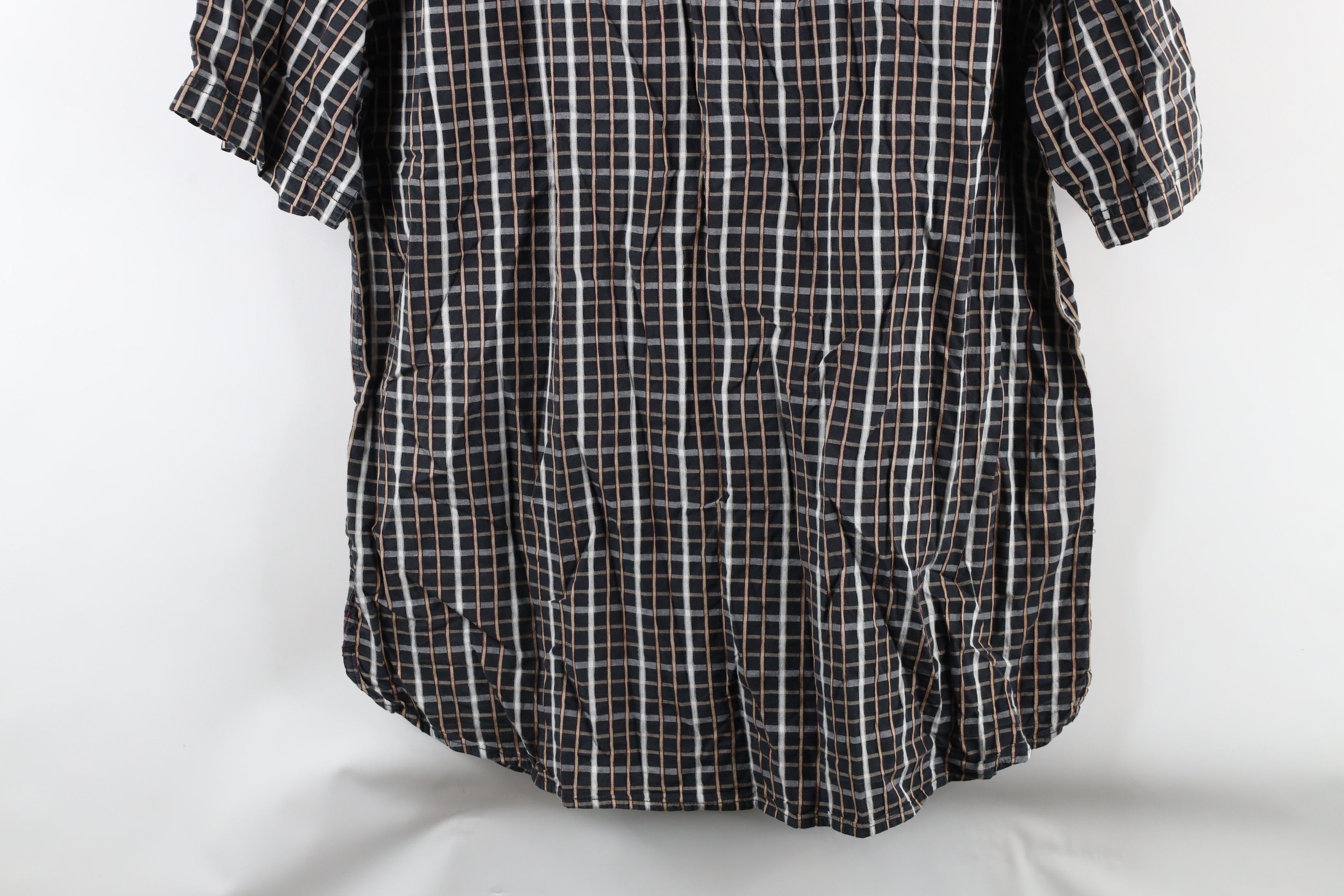 Ecko Unltd. × Vintage Vintage Ecko Fit Short Sleeve Collared Button Shirt Plaid Size US XL / EU 56 / 4 - 12 Thumbnail