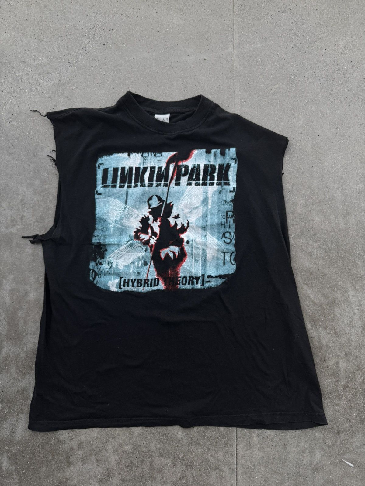 Band Tees × Vintage Linkin Park Hybrid Theory chester bennington custom vintage Size US XXL / EU 58 / 5 - 3 Thumbnail