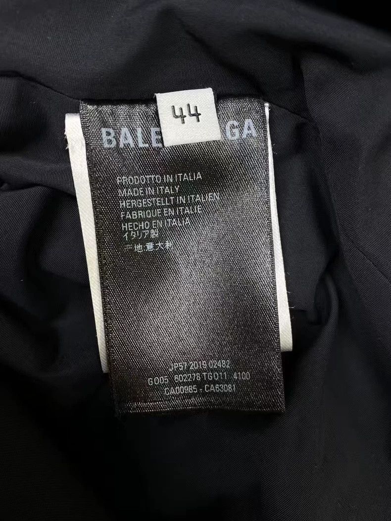 Balenciaga Balenciaga Xiaobao logo casual coat Size US S / EU 44-46 / 1 - 5 Thumbnail