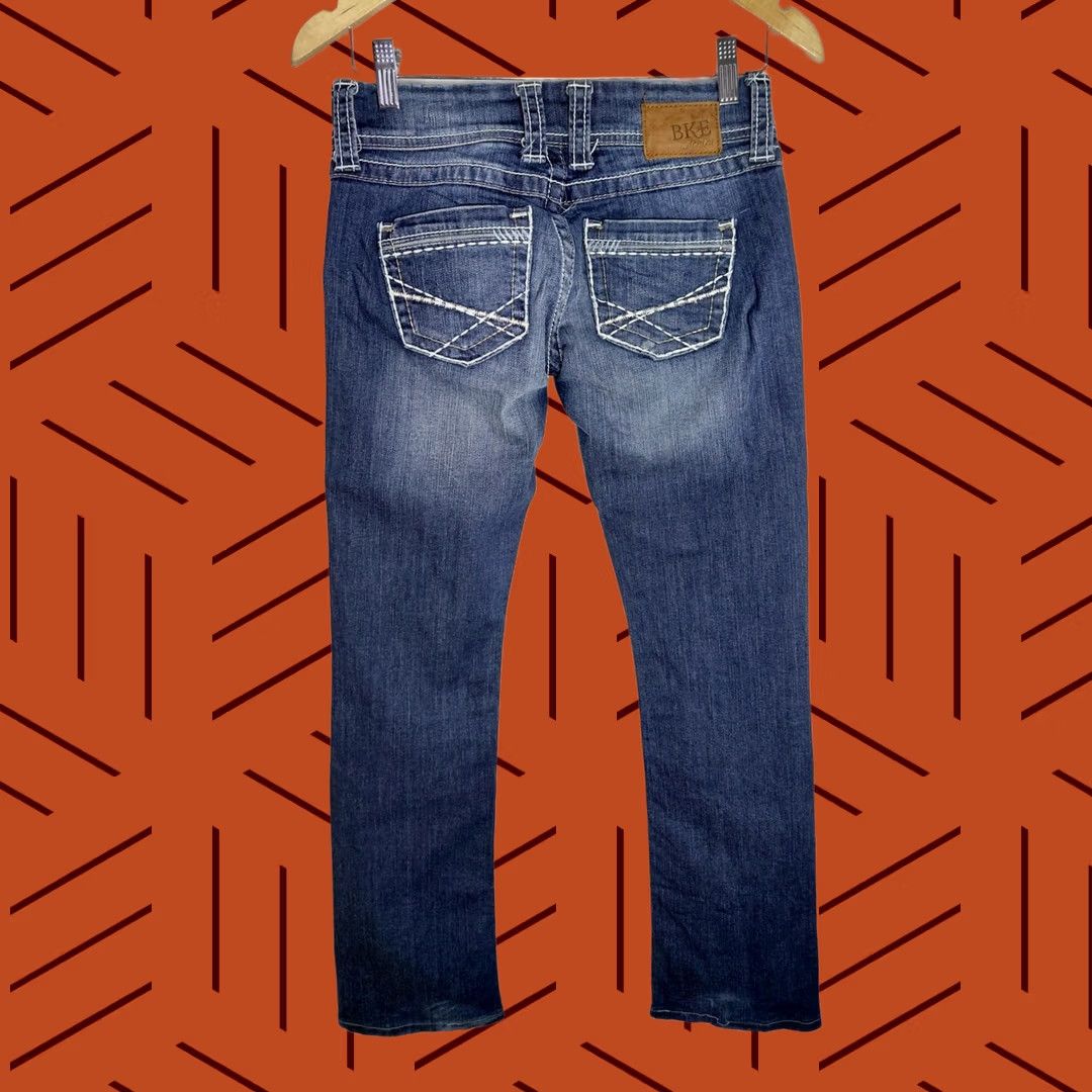 BKE BKE Sabrina Denim Jeans Blue Solid Regular Women Size 26L Size 26" / US 2 / IT 38 - 1 Thumbnail