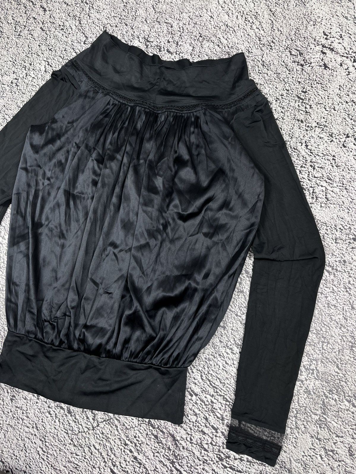 Gianfranco Ferre Archive Vintage Gianfranco Ferre Dior Era silk blouse gothic Size XS / US 0-2 / IT 36-38 - 9 Thumbnail