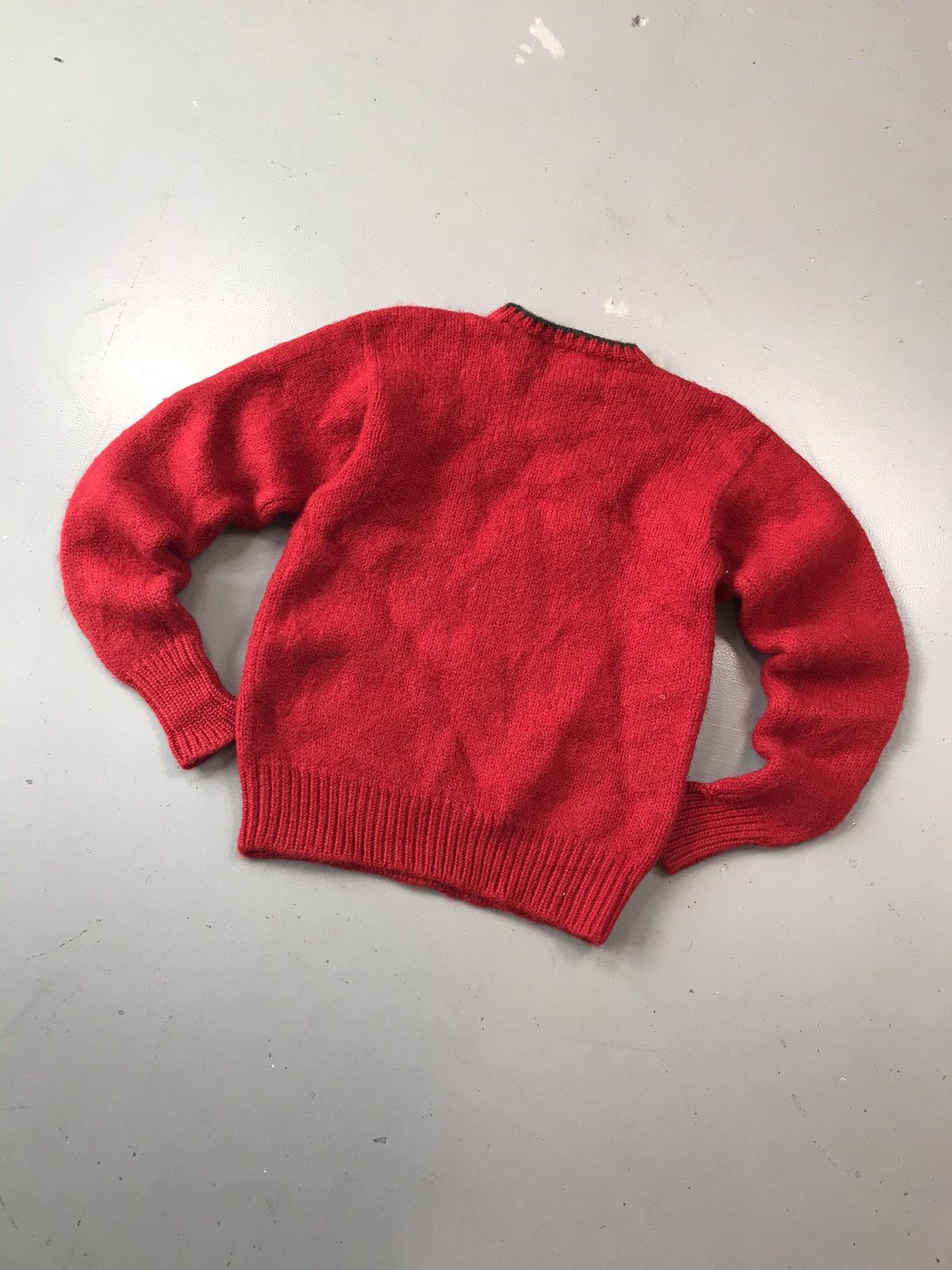 Designer × Polo Ralph Lauren × Vintage Vintage Ralph Lauren polo big P patch knit sweater Size US S / EU 44-46 / 1 - 7 Thumbnail