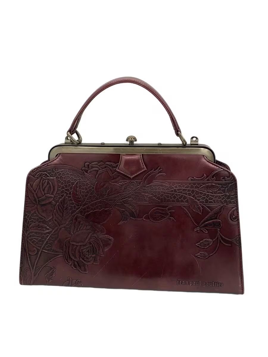 Jean Paul Gaultier Floral Rose Leather Hand Bag Size ONE SIZE - 1 Thumbnail
