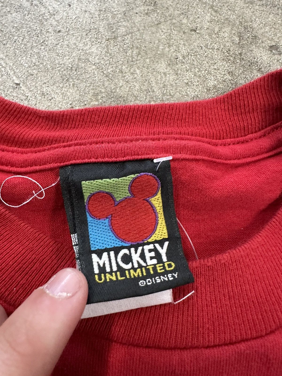 Disney Vintage 90s Disney Mickey Mouse Cartoon T-Shirt Size US XL / EU 56 / 4 - 10 Thumbnail