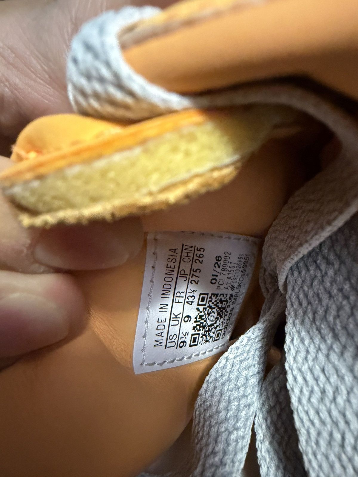 HELLSTAR Adidas Superstar Hellstar Hazy Orange Creamsicle Size US 10 / EU 43 - 8 Thumbnail