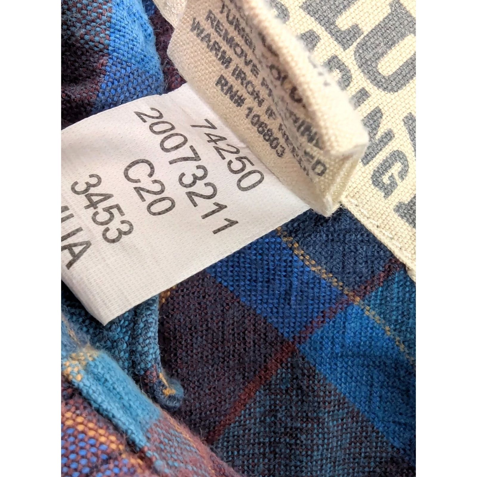 All Blues Duluth Mountain Oxford Flannel Shirt Men’s XL Tall Blue Red Plaid Cotton Button-Up Shirt- Blue, 52 in Chest, Big & Tall, Relaxed Fit Size US XL / EU 56 / 4 - 4 Thumbnail