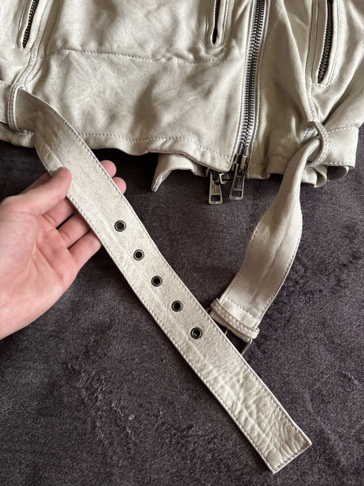 Japanese Brand R13 leather vest calfskin vintage y2k opium Size US M / EU 48-50 / 2 - 8 Thumbnail