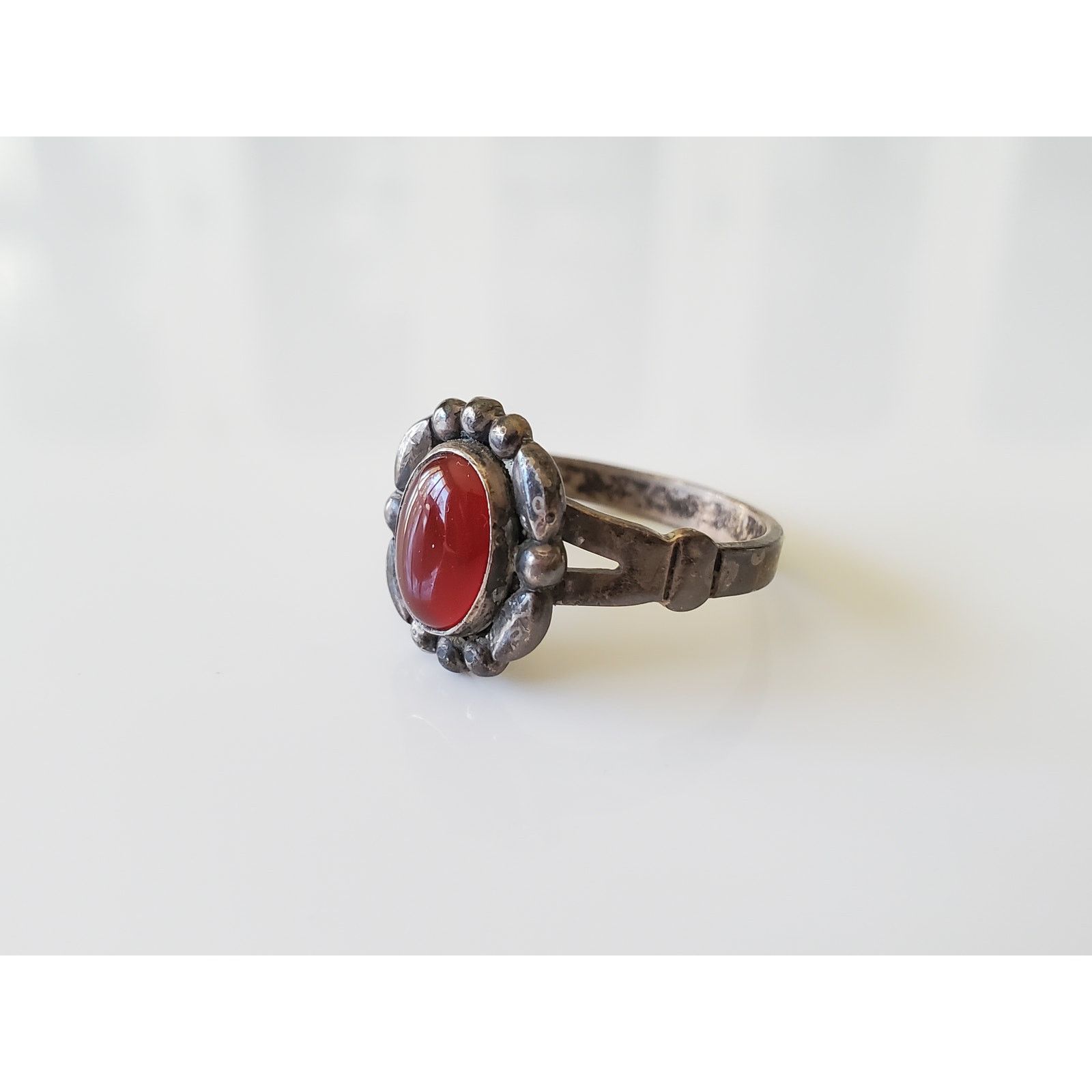 Other Vintage Sterling Silver Carnelian Size ONE SIZE - 2 Thumbnail