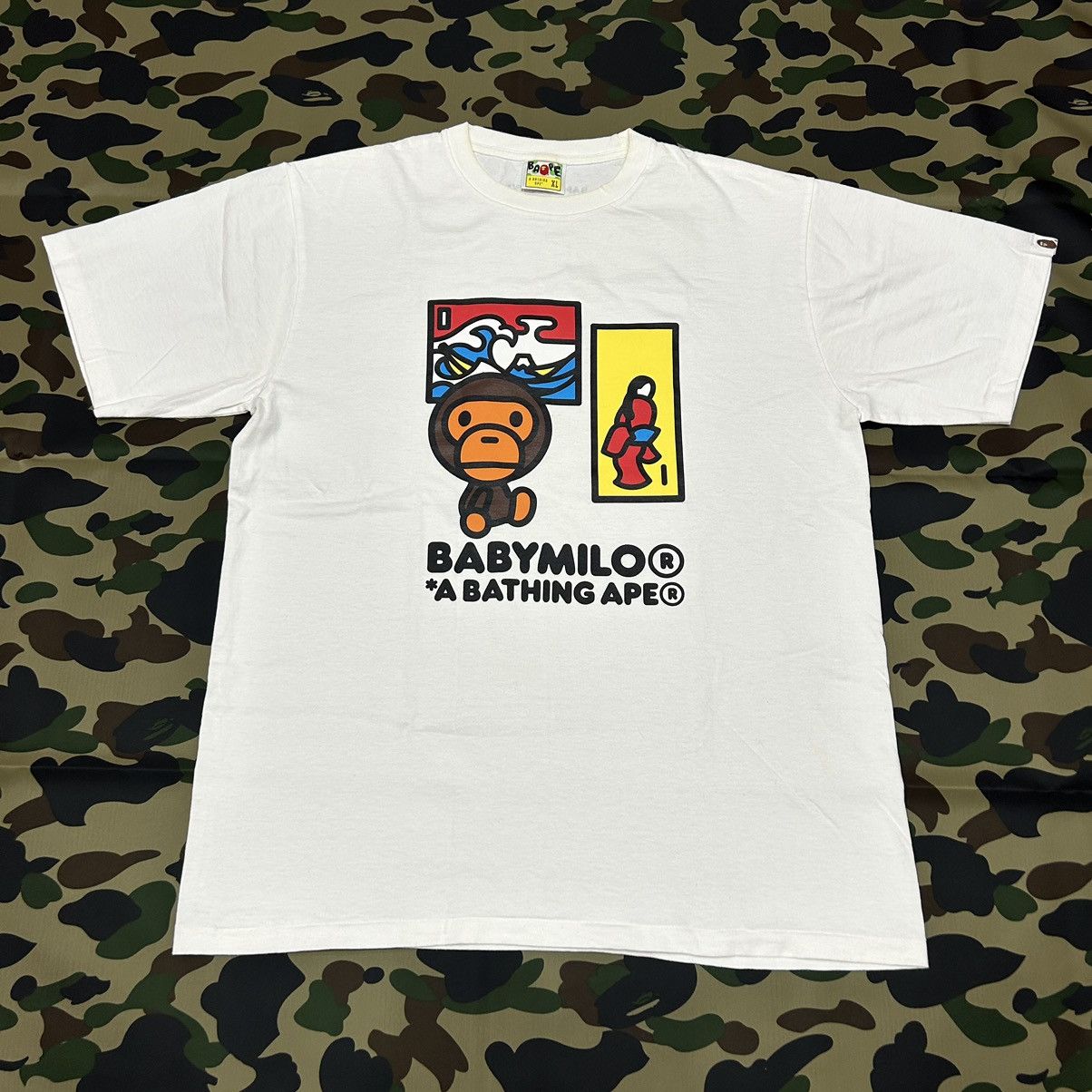 Bape BAPEXCLUSIVE Kyoto Baby Milo Tee Size US XL / EU 56 / 4 - 1 Thumbnail