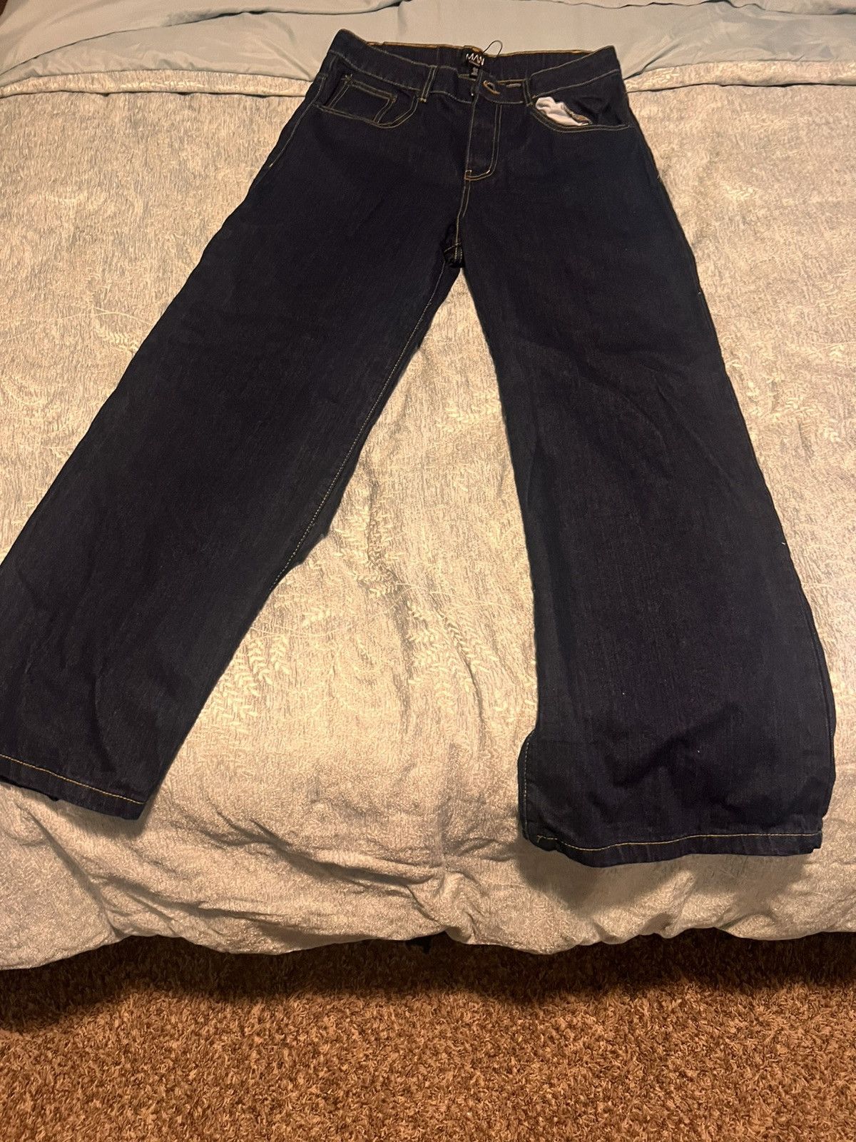 Boohoo Wide leg jeans Size US 32 / EU 48 - 1 Thumbnail