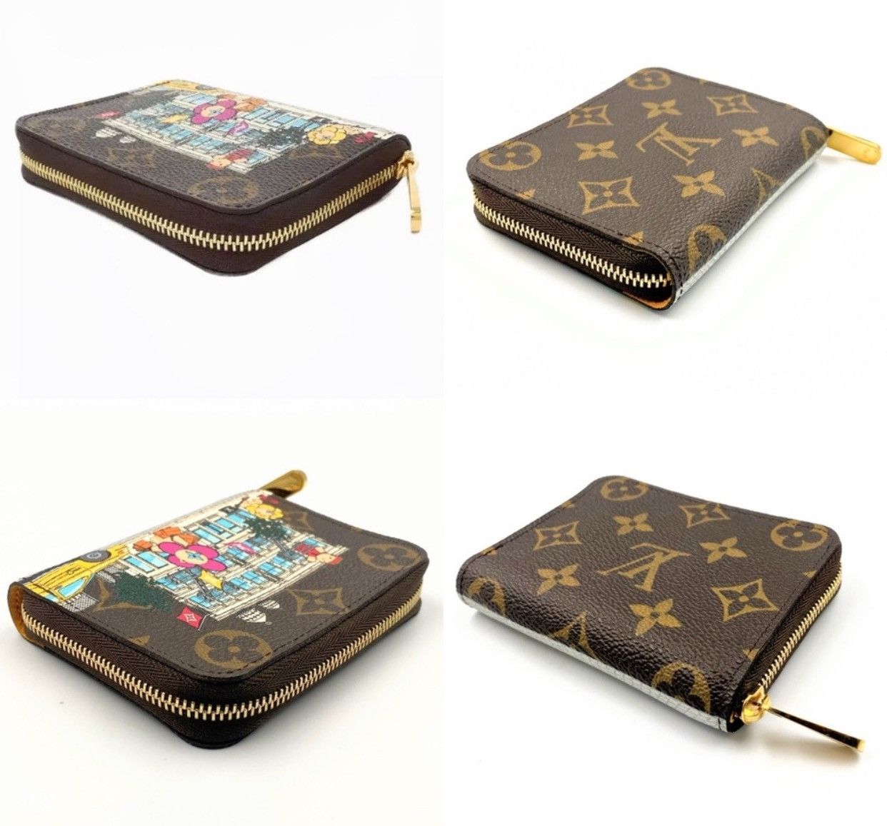 Louis Vuitton LOUIS VUITTON Monogram 2022 Xmas Animation NY Soho Zippy Size ONE SIZE - 4 Thumbnail