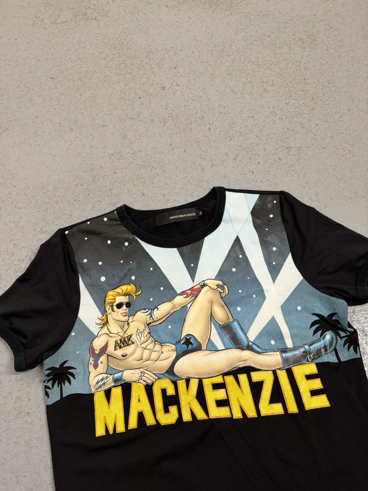 Andrew Mackenzie Vintage S/S 2005 Andrew Mackenzie AMK T-Shirt Size US M / EU 48-50 / 2 - 2 Thumbnail