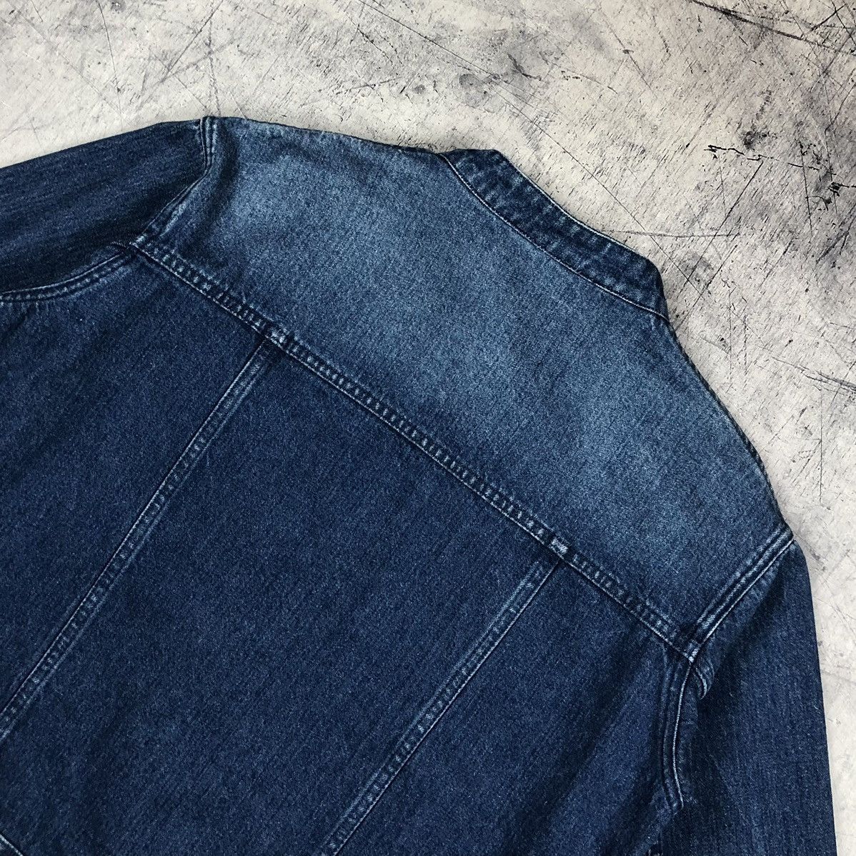 A.P.C. Vintage A.P.C. Paris France Designer Denim Jacket y2k crazy Size S / US 4 / IT 40 - 11 Thumbnail