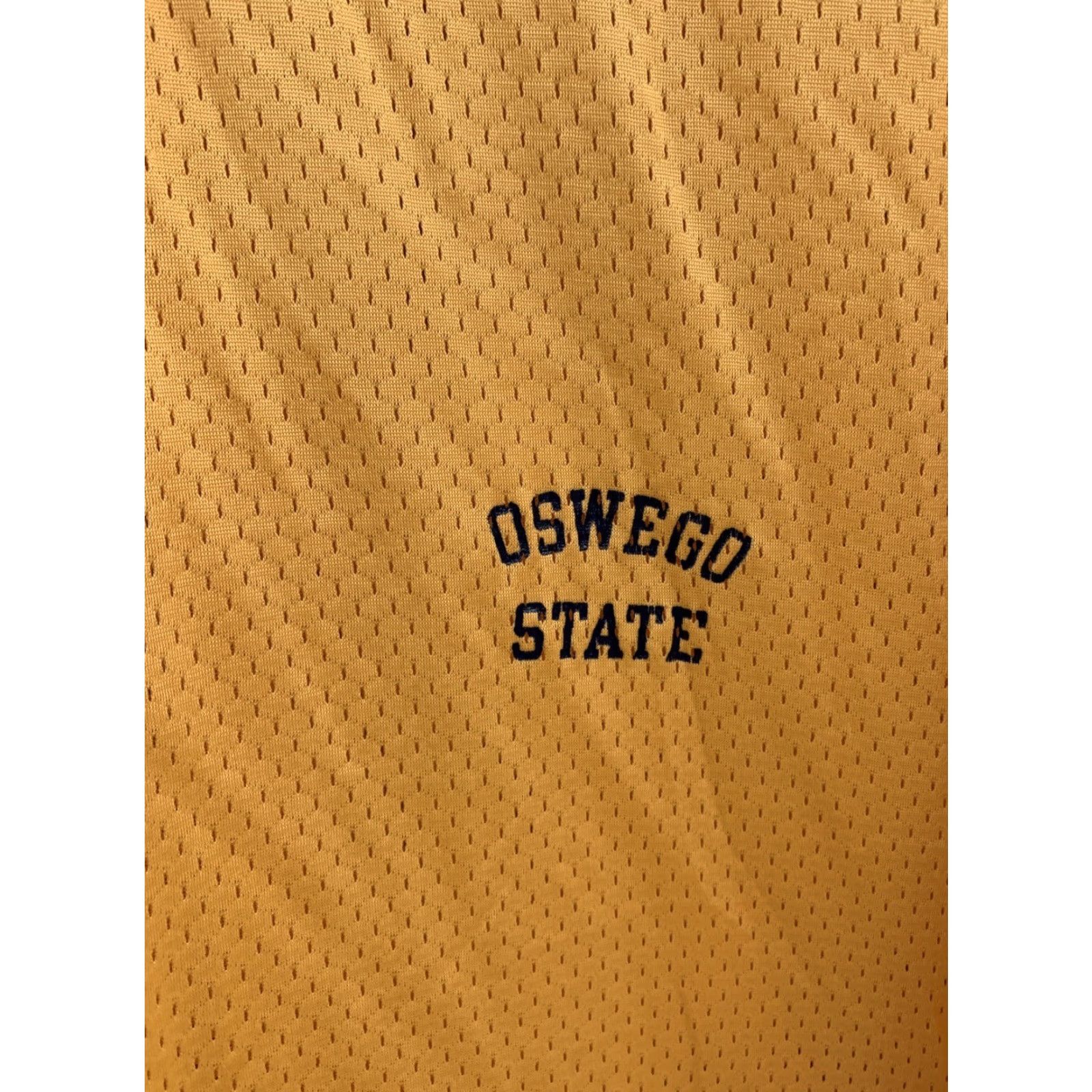 Champion VINTAGE Champion Oswego State Nylon Ringer Tee Graphic T Shirt Jersey Blue Bar L Shirt Men Yellow 1970s Women? Size US L / EU 52-54 / 3 - 6 Thumbnail