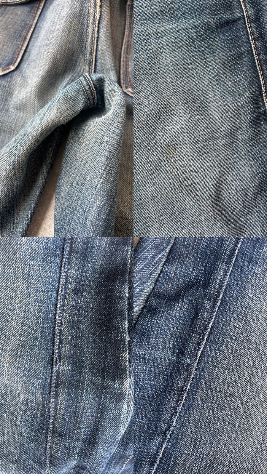 Marithe + Francois Girbaud Vintage Marithe Francois Girbaud Cropped Denim Jeans Size US 32 / EU 48 - 13 Thumbnail