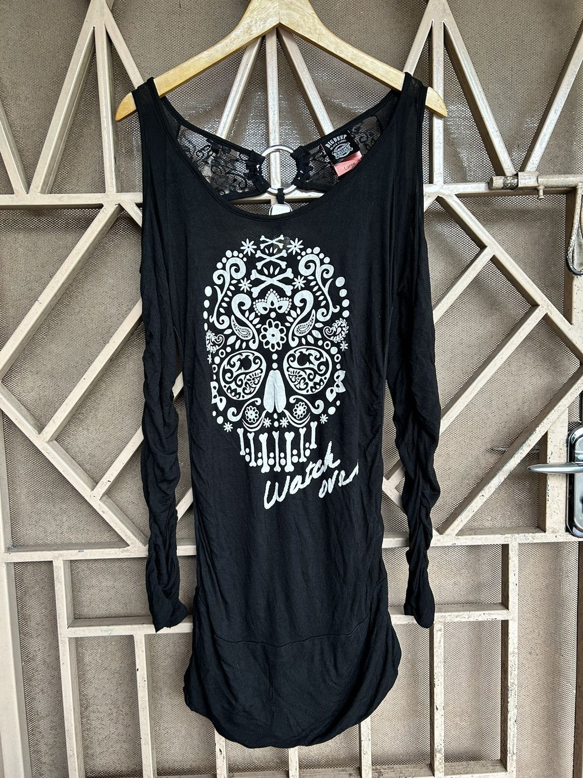 Beauty Beast × If Six Was Nine × Le Grande Bleu (L.G.B.) Japanese dig deep skull dress Size L / US 10 / IT 46 - 1 Thumbnail