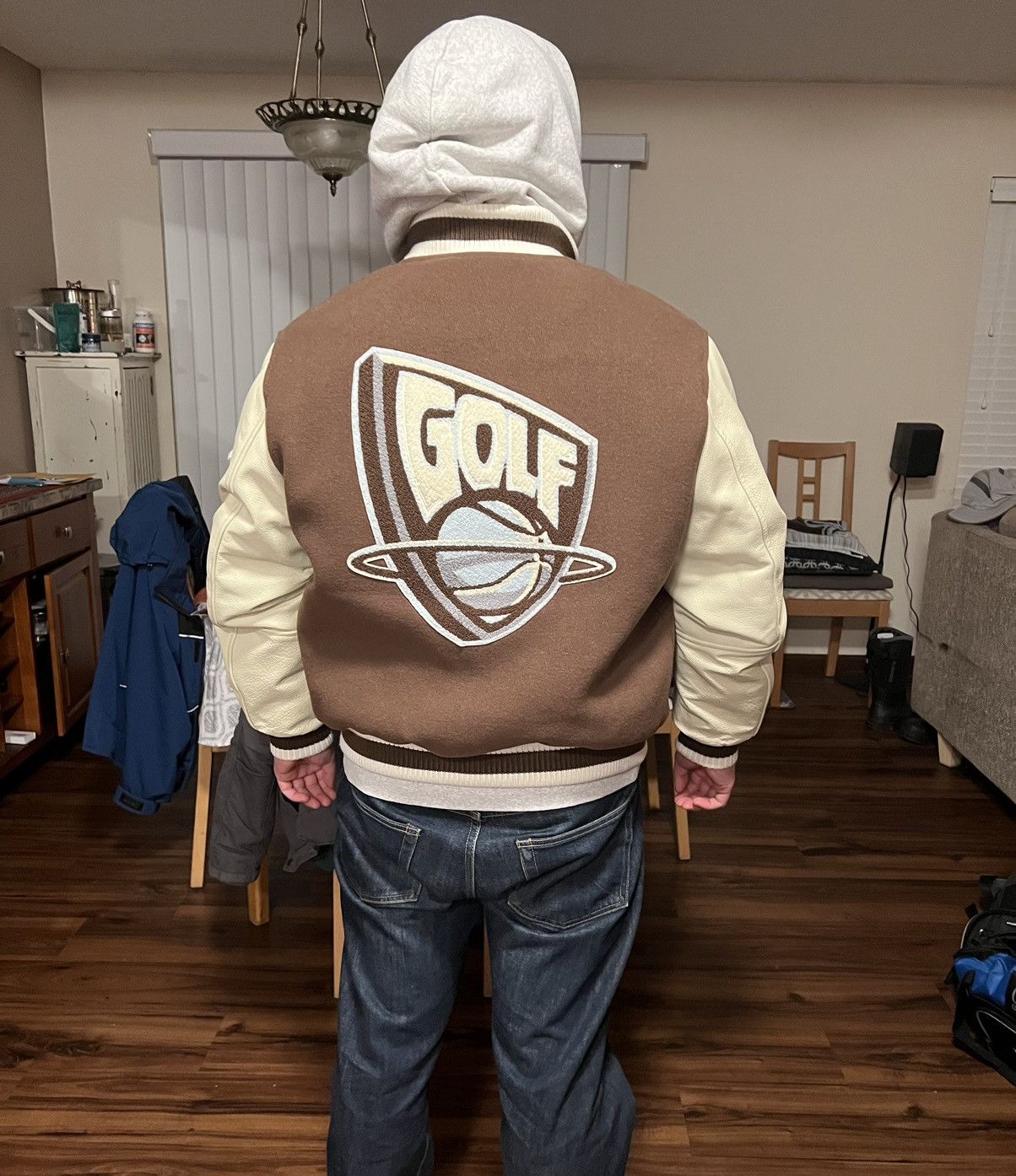 Golf Wang Golf Wang Brown Varsity 🏈 🍫🍩 Size US S / EU 44-46 / 1 - 7 Thumbnail