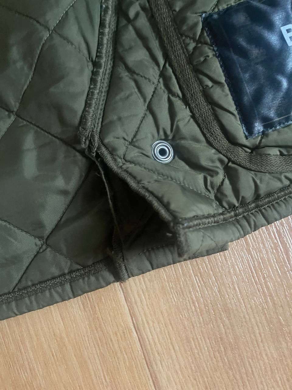 Barbour × Vintage Quilted Bomber Jacket Barbour Size YM Size S / US 4 / IT 40 - 14 Thumbnail