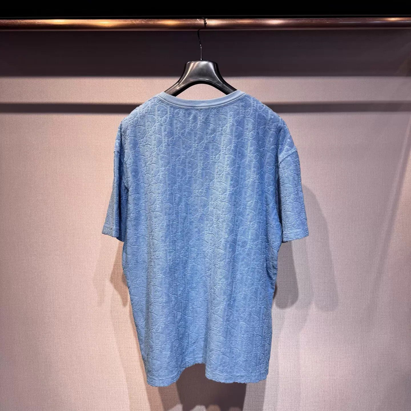 Dior Dior Oblique Blue Print T-shirt XL Size US XL / EU 56 / 4 - 2 Thumbnail