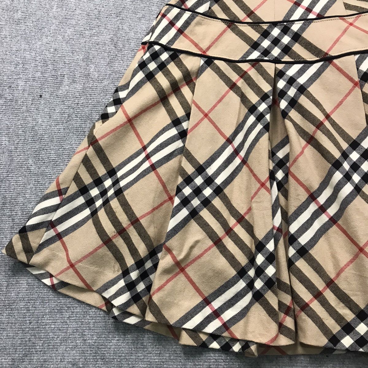 WOMEN BURBERRY WOOL NOVACHECK DRESS