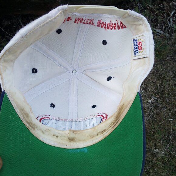 Vintage Vintage NHRA Championship Drag Racing Two Tone Snap Back Hat Size ONE SIZE - 5 Thumbnail