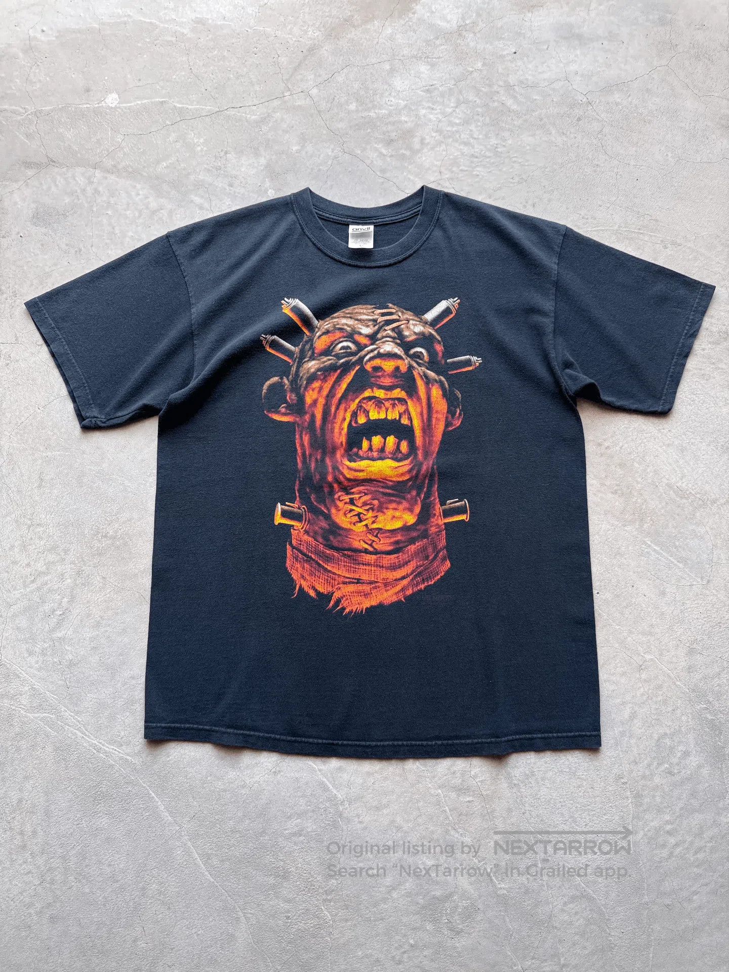 Vintage Vintage 00s Wes Benscoter Frankenstein Tee. Size US L / EU 52-54 / 3 - 1 Thumbnail