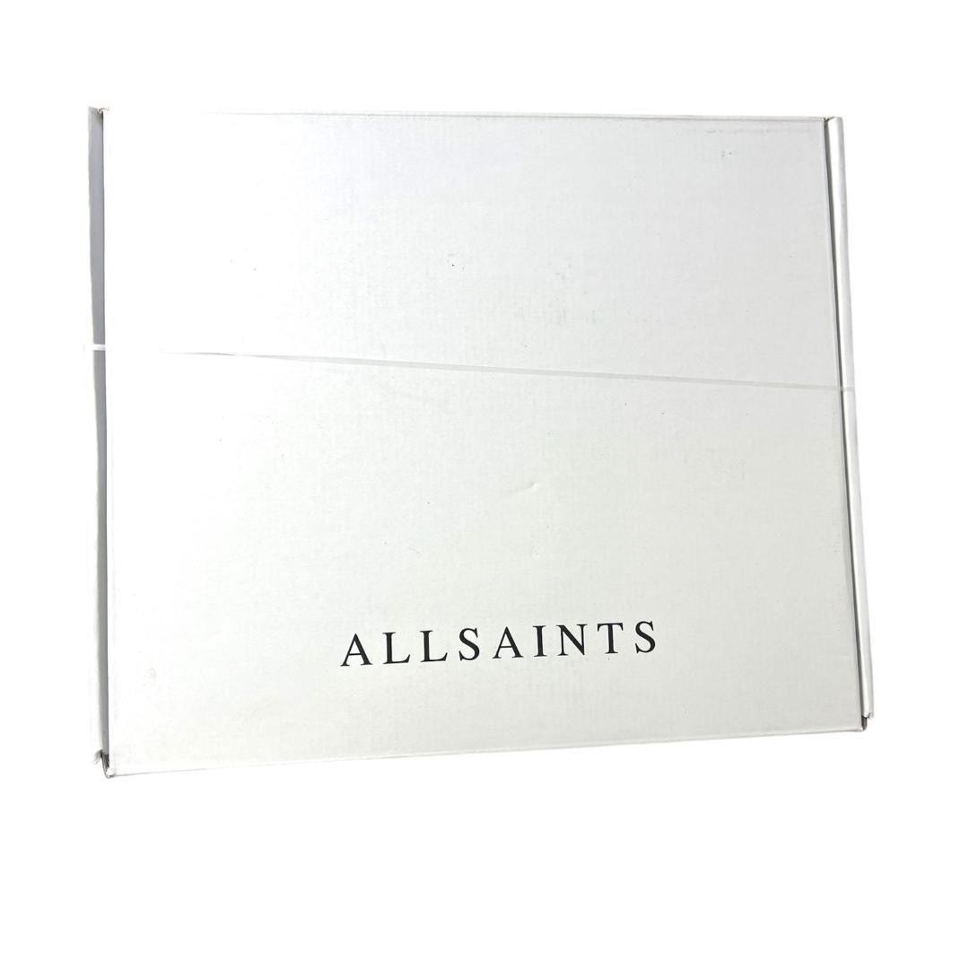 Allsaints AllSaints Mens Grey Suede Hollow Side Zip Leather Ankle Boot Size US 10 / EU 43 - 7 Thumbnail