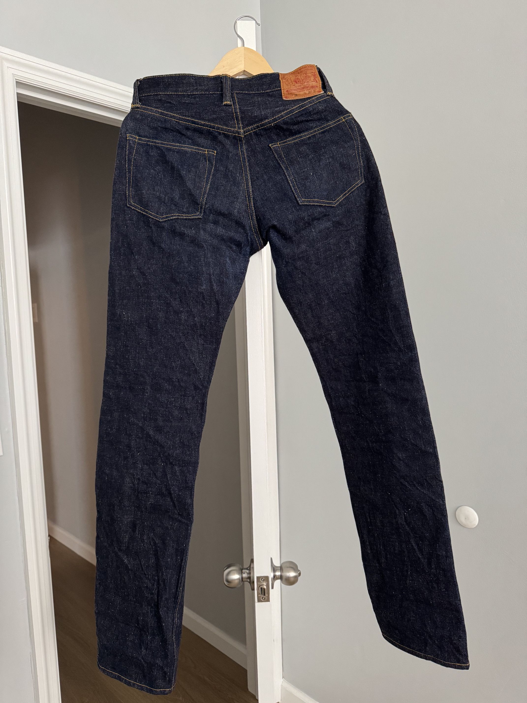 Samurai Jeans Samurai Jeans S3000VXII 17OZ Raw Wide Straight - 28 x 35.5 Size US 28 / EU 44 - 9 Thumbnail