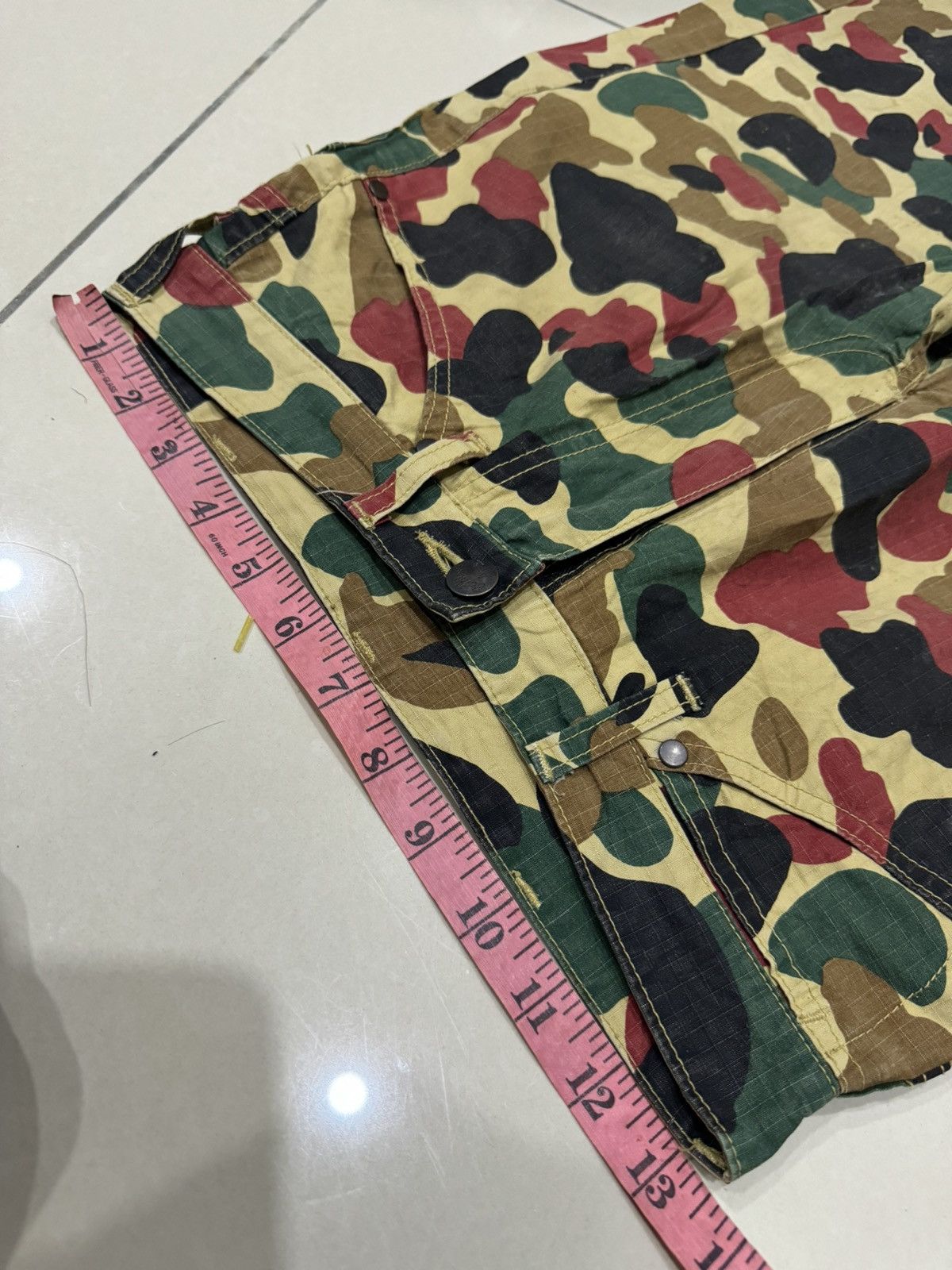 Bape A BATHING APE HUMAN CAMO PANTS Size US 27 - 7 Thumbnail