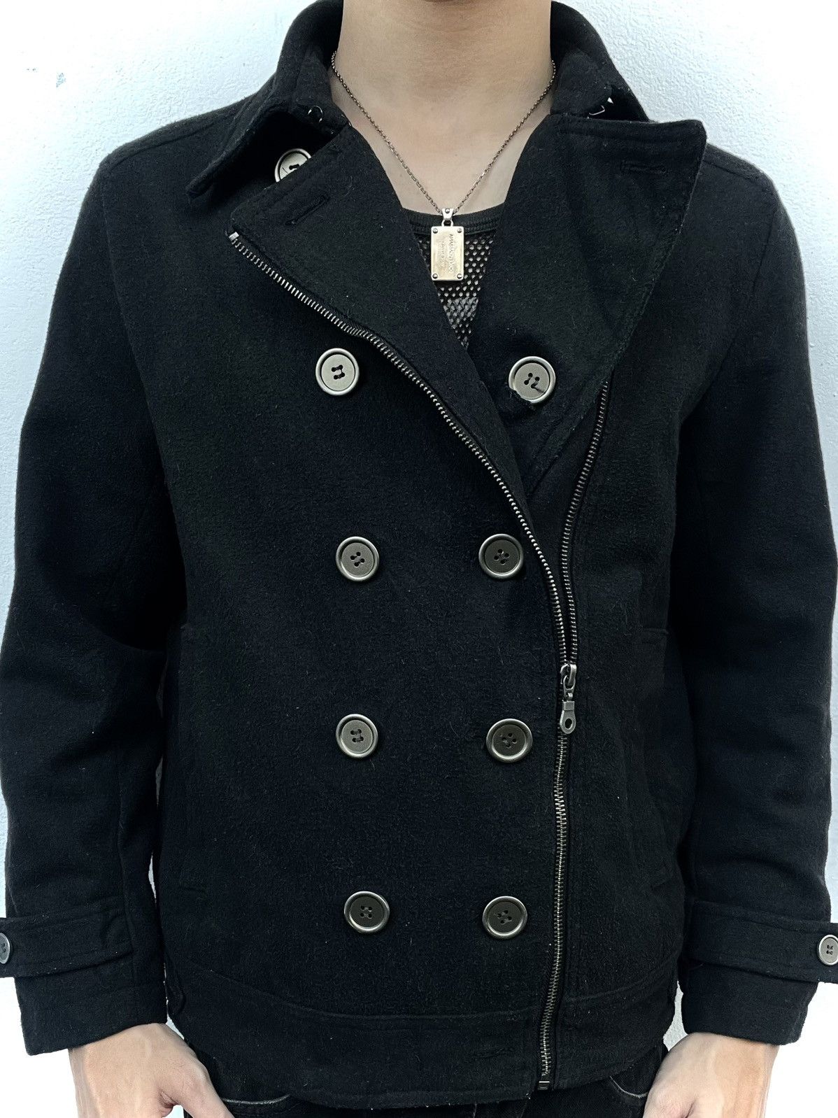 Spinash 2000s Spinash Avant-Garde Double Breasted Jacket Size US M / EU 48-50 / 2 - 1 Thumbnail