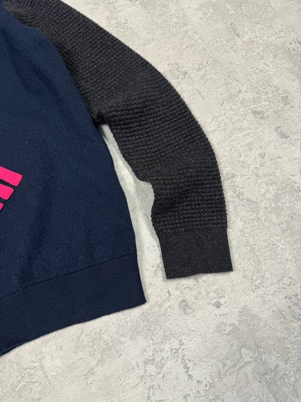 Kenzo Kenzo Wool Knit Dark Blue Women's Sweater Big Logo Size M / US 6-8 / IT 42-44 - 5 Thumbnail