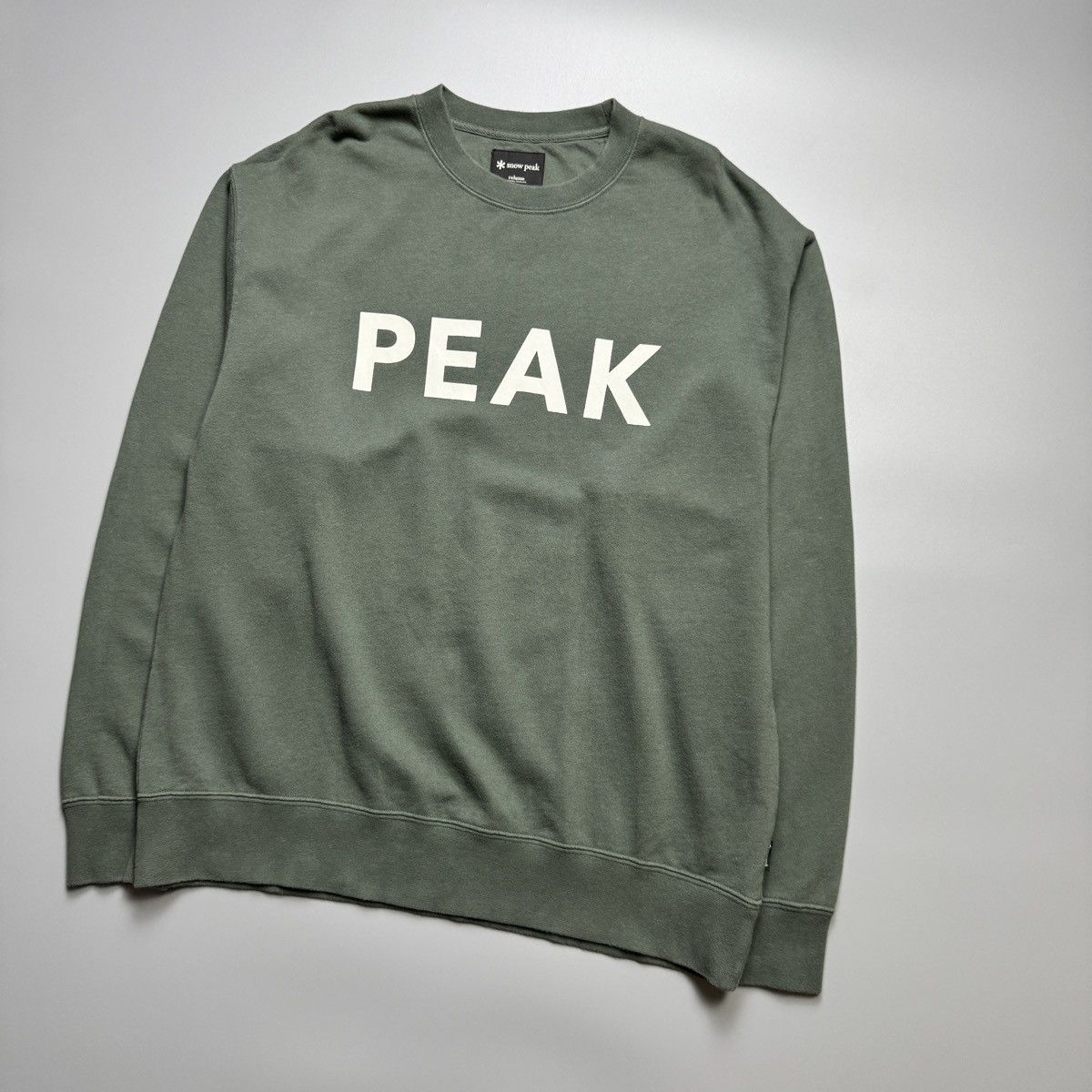Snow Peak Snow Peak X Journal Standard - Army Green Sweatshirt Size US S / EU 44-46 / 1 - 3 Thumbnail