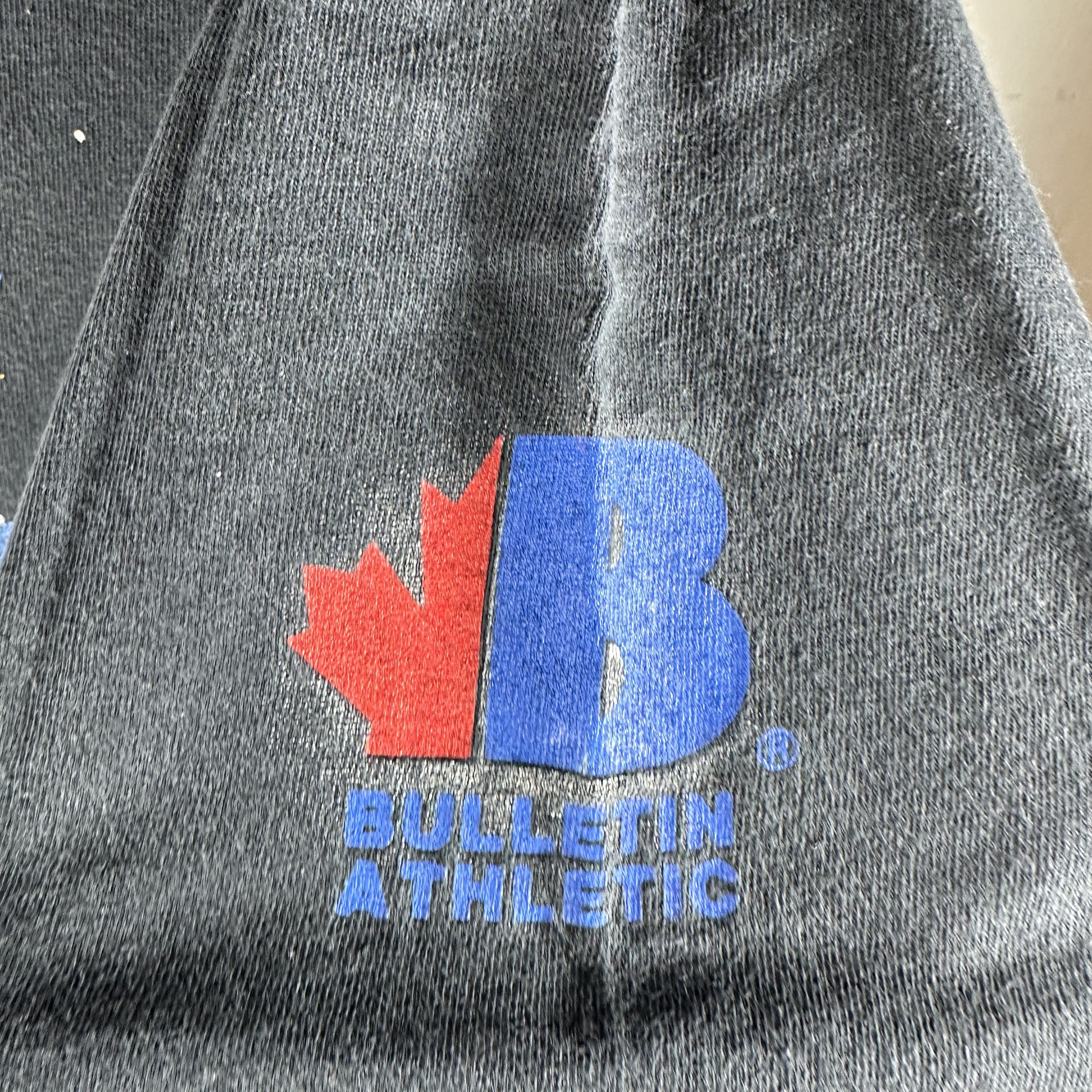 Vintage 90s Toronto Maple Leafs Bulletin Athletic NHL AOP T-Shirt Size US XL / EU 56 / 4 - 8 Thumbnail