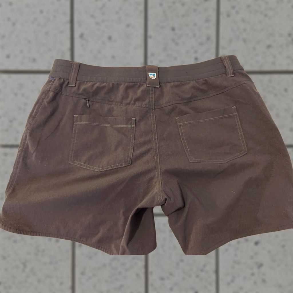 Vintage Womens KUHL Shorts 12 Grey Gray Outdoor Hiking Cargo Regular Size 34" / US 12 / IT 48 - 1 Thumbnail