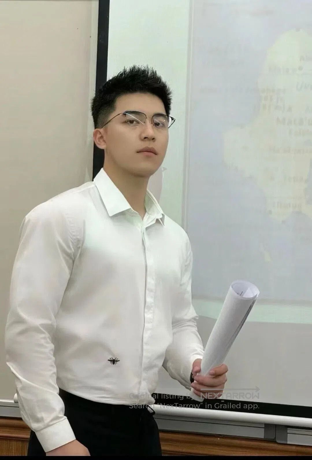 Dior Dior 23SS Bee White Shirt. Size US S / EU 44-46 / 1 - 7 Thumbnail